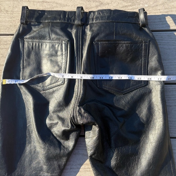 Gap 90s Low Rise Genuine Leather Bootcut Pants 2 - Picture 5 of 5